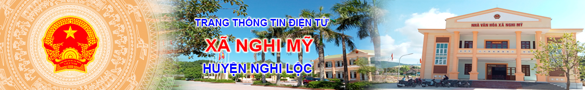 Trang thông tin điện tử xã Nghi Mỹ - Huyện Nghi Lộc - Nghệ An